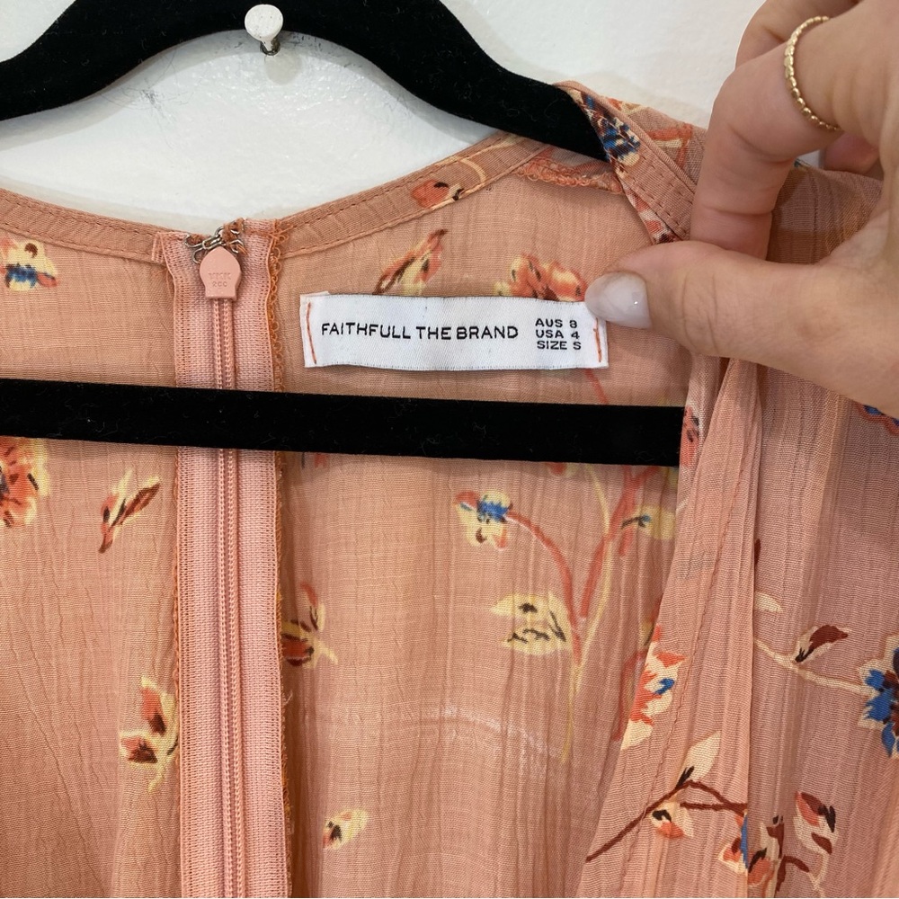 Faithful The Brand Nina Mini Dress Floral - Picture 9 of 15